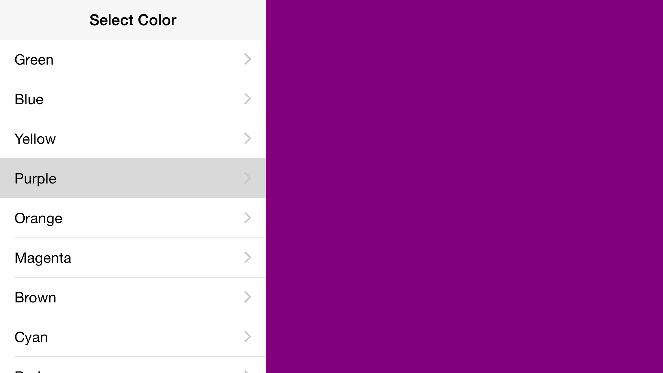 UISplitViewController No Navigation Bar